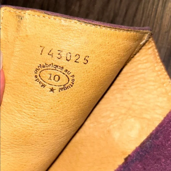 John Fluevog Purple Adriana Luna Boots - Picture 3 of 7